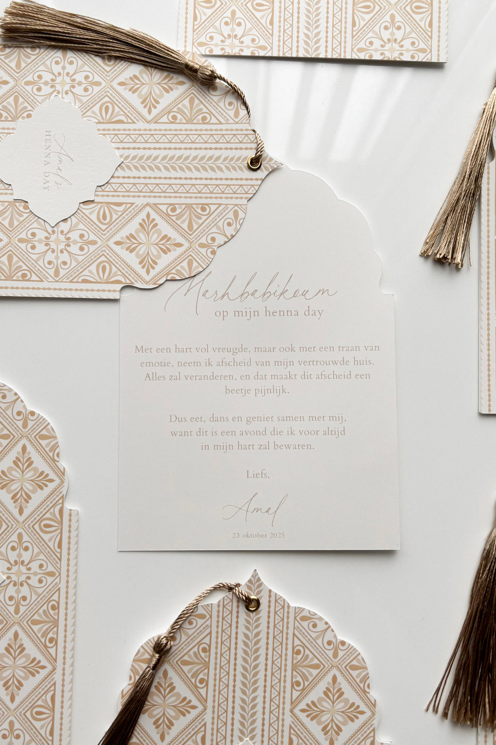 Henna Fessia - beige/gold