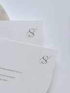 Table card - Sarah