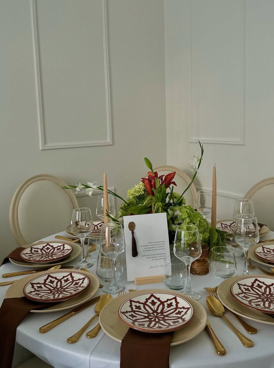 Table card - Joh'art