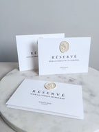 Reserved card - Rose seal