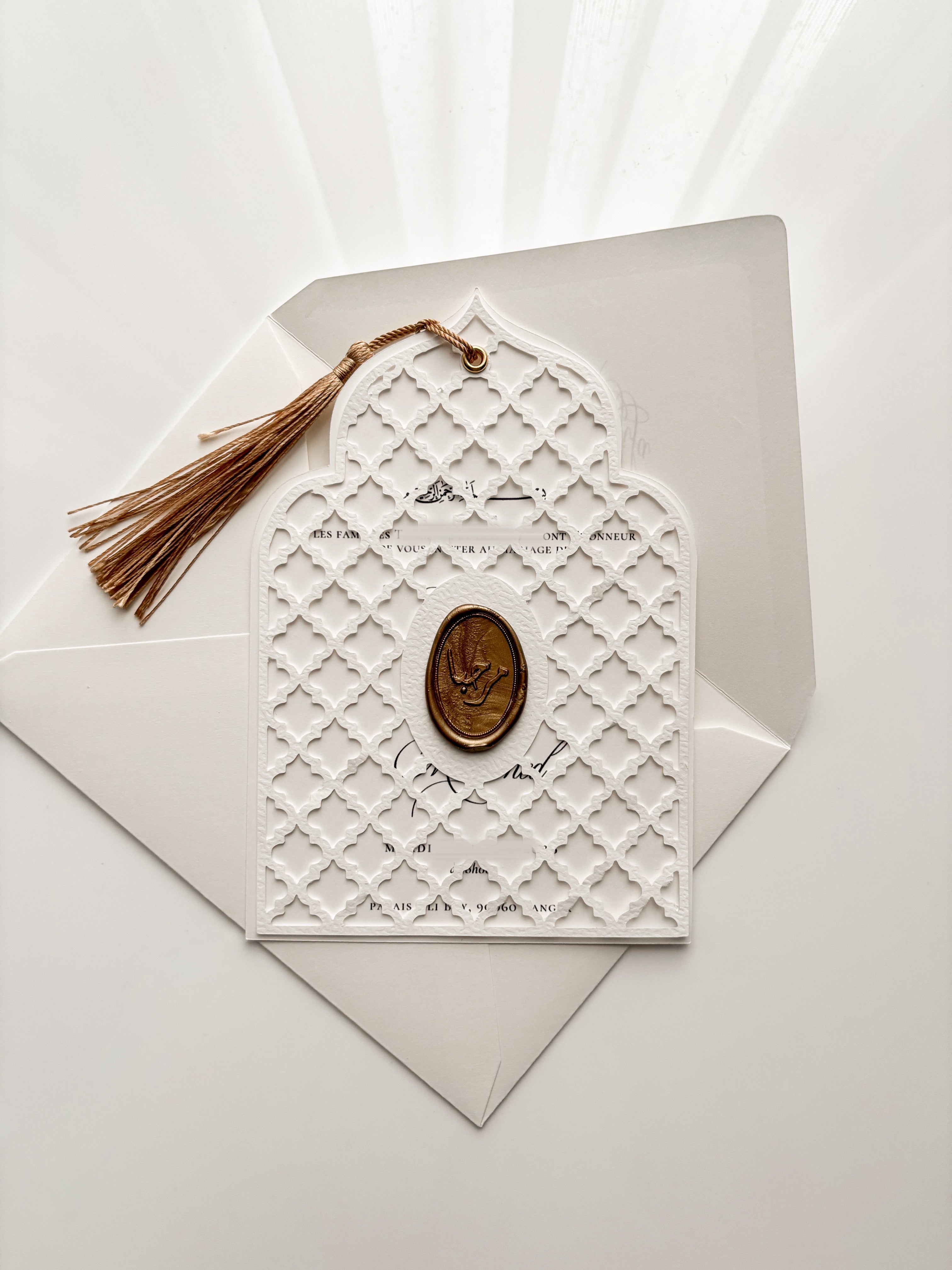 Invitation - Kasbah Arabesque