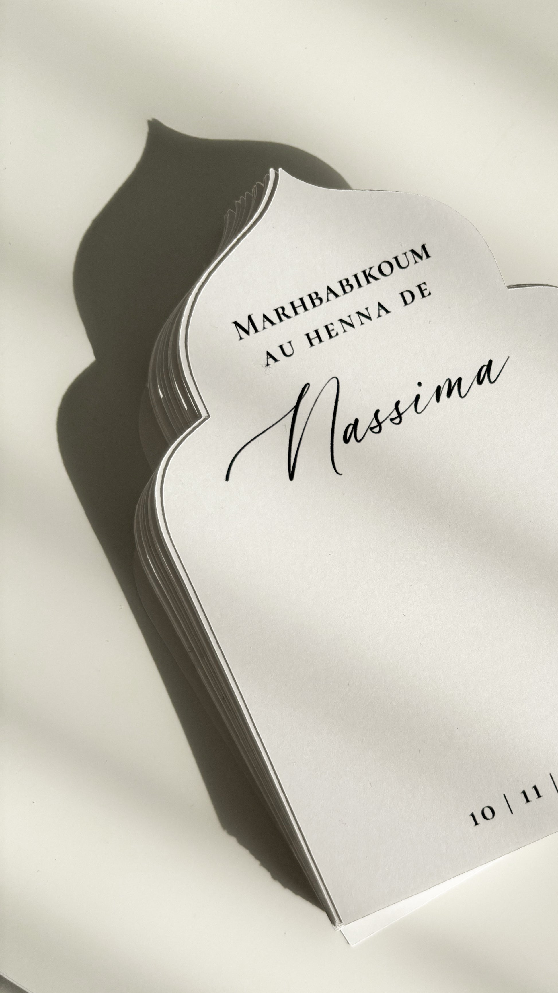 Henna card - Sirine