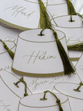 Place card - Sami