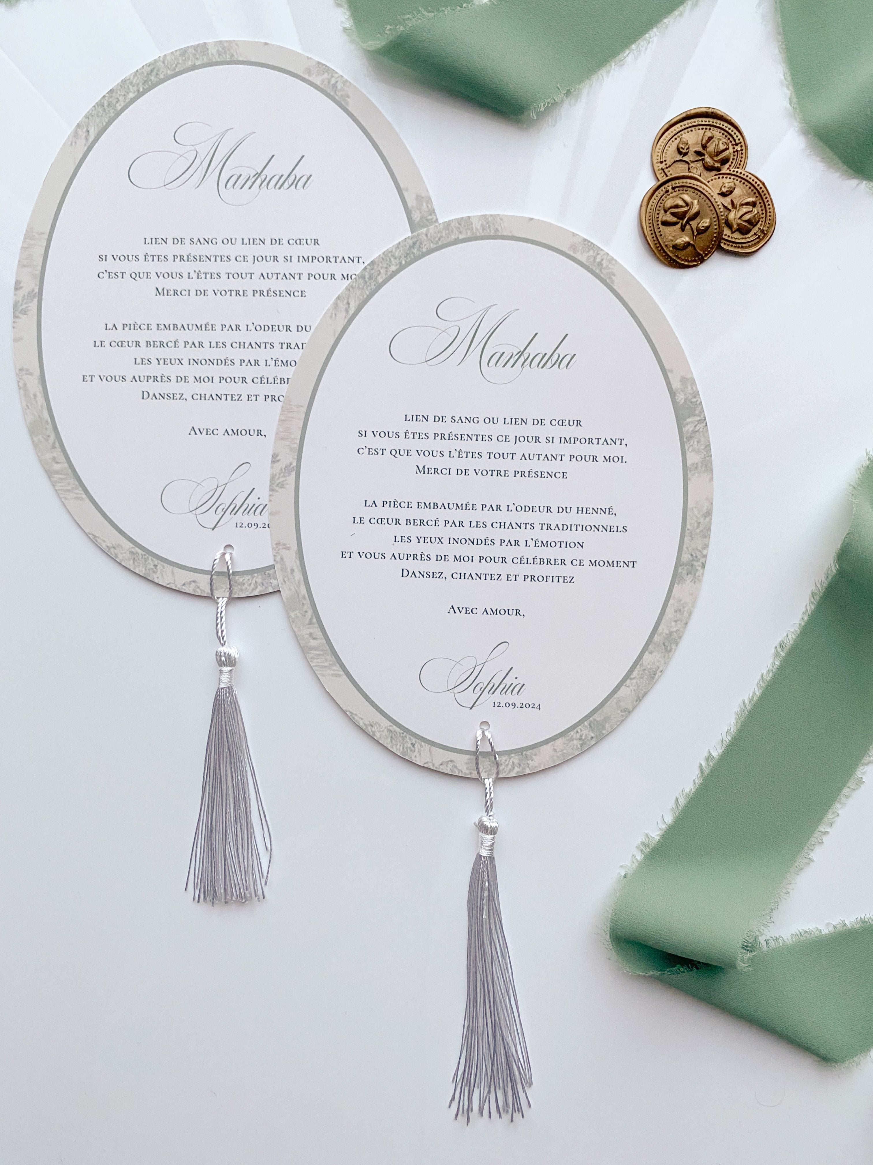 Table card - Sophia