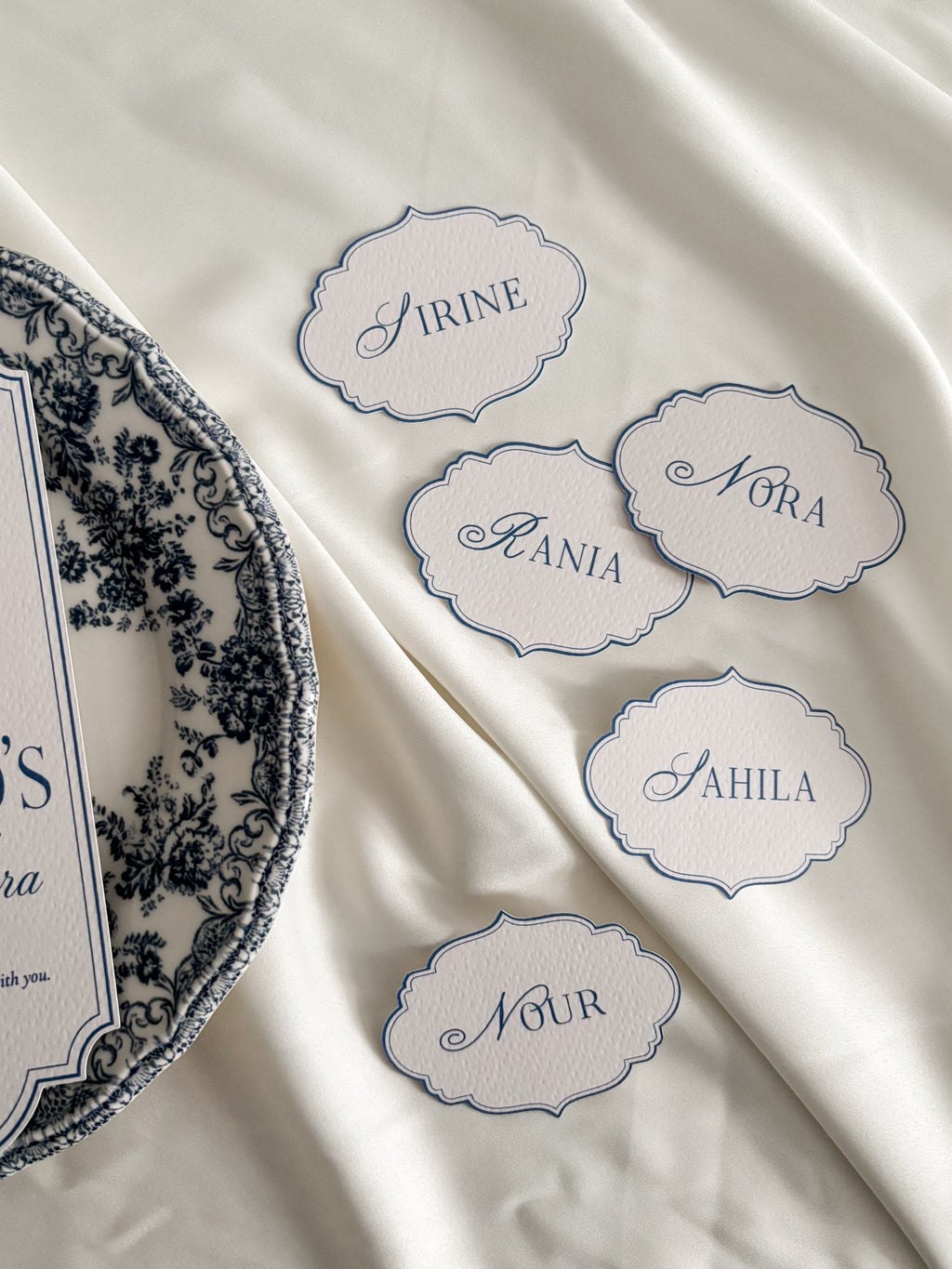 Place card - Zayd