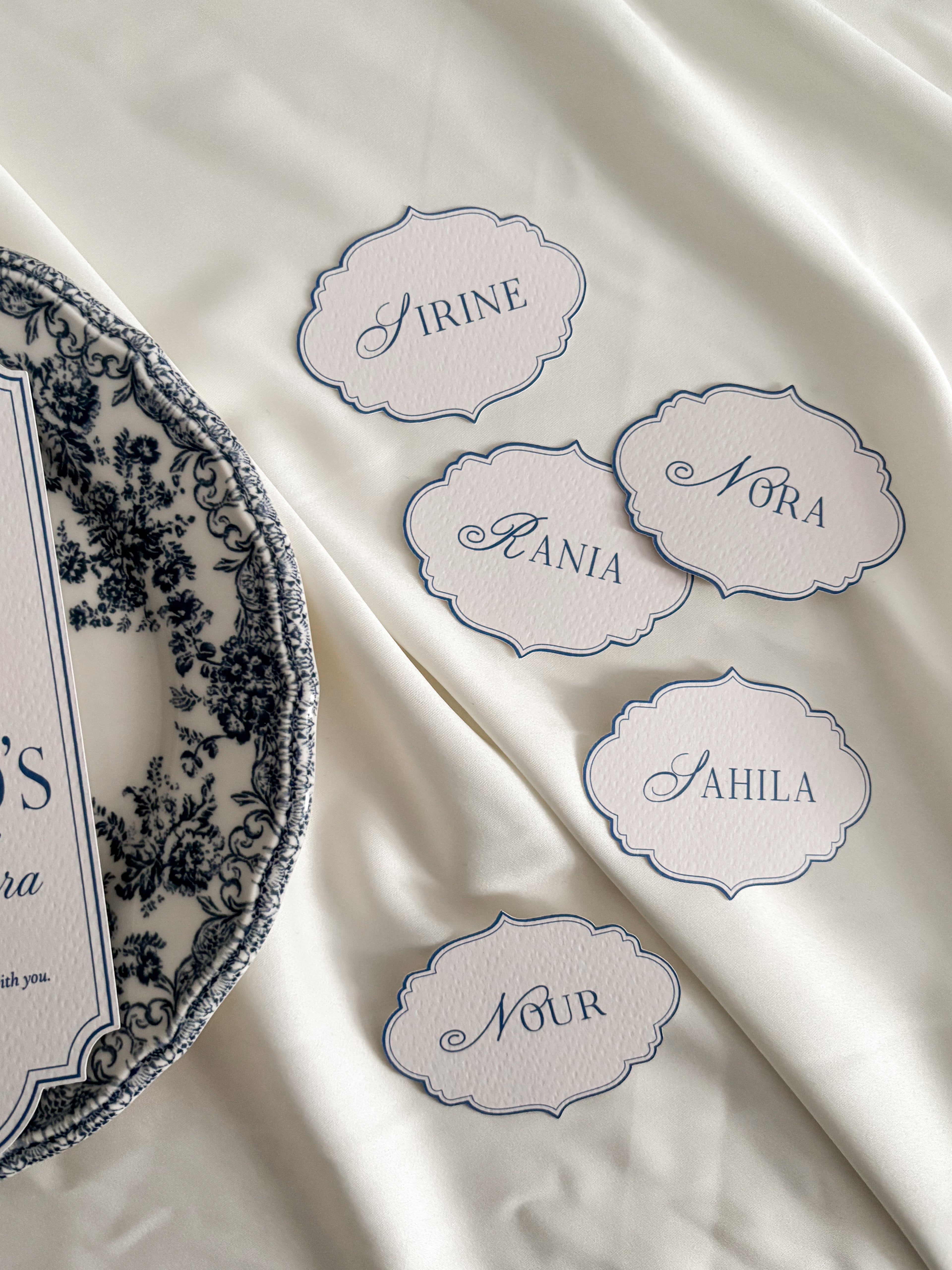Place card - Zayd