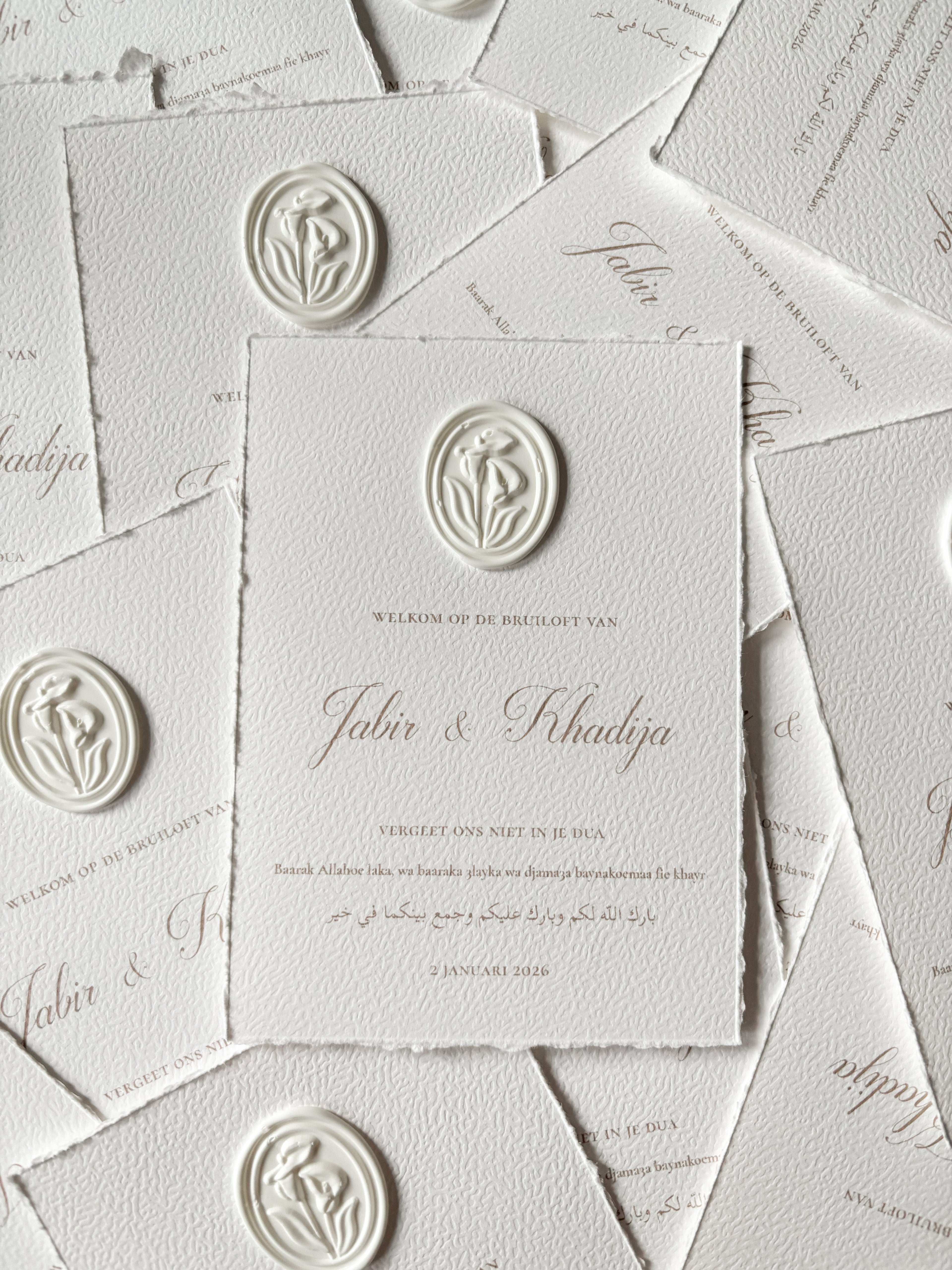 Table card - Calla