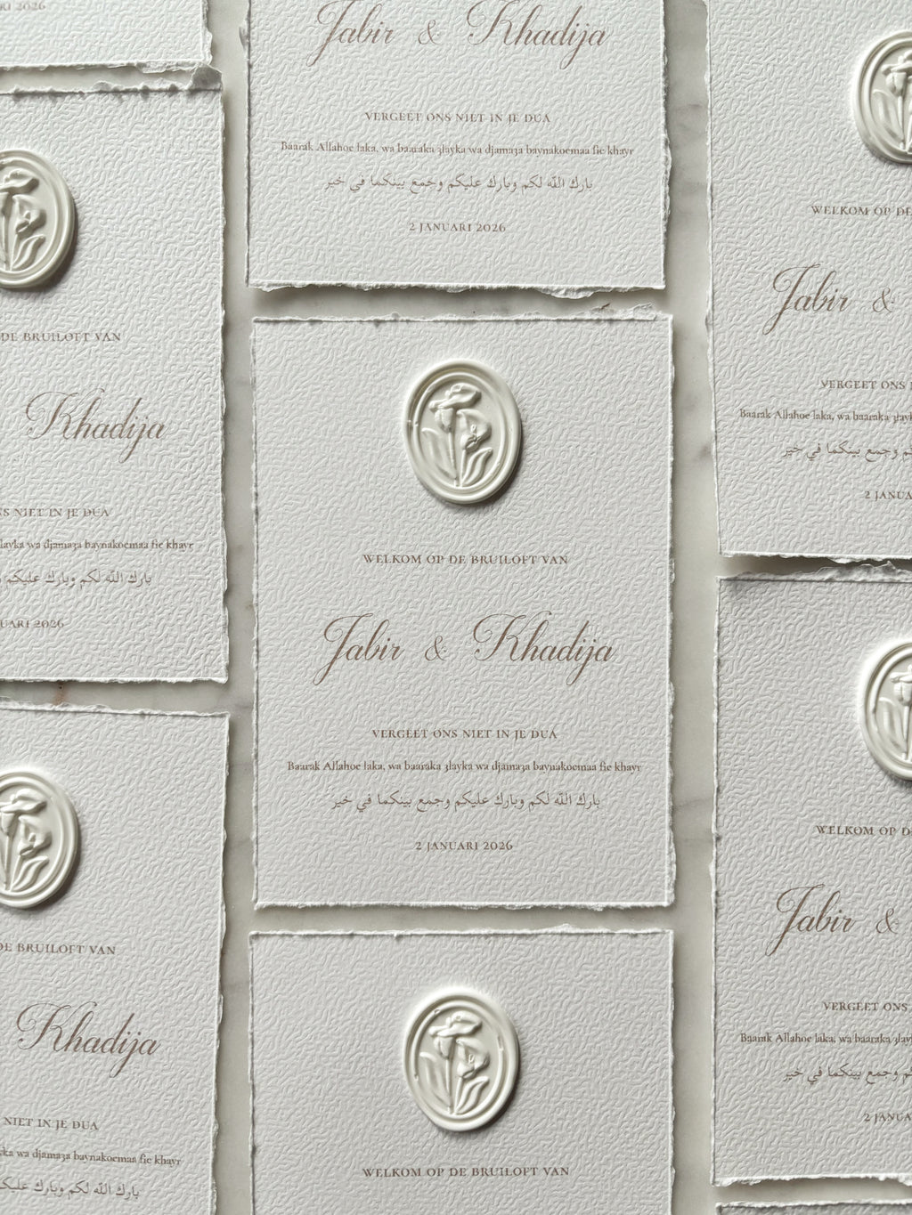 Table card - Calla