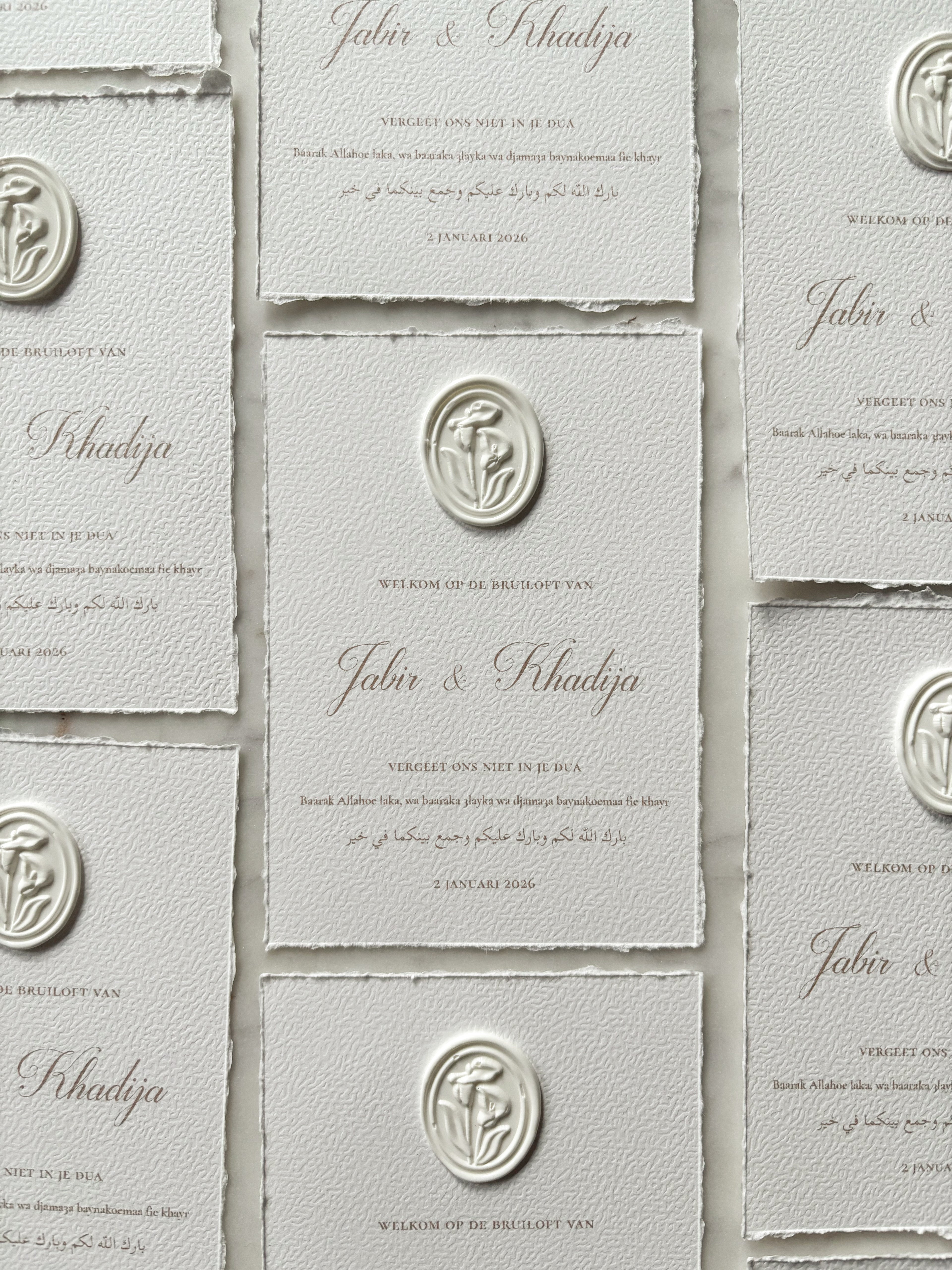 Table card - Calla