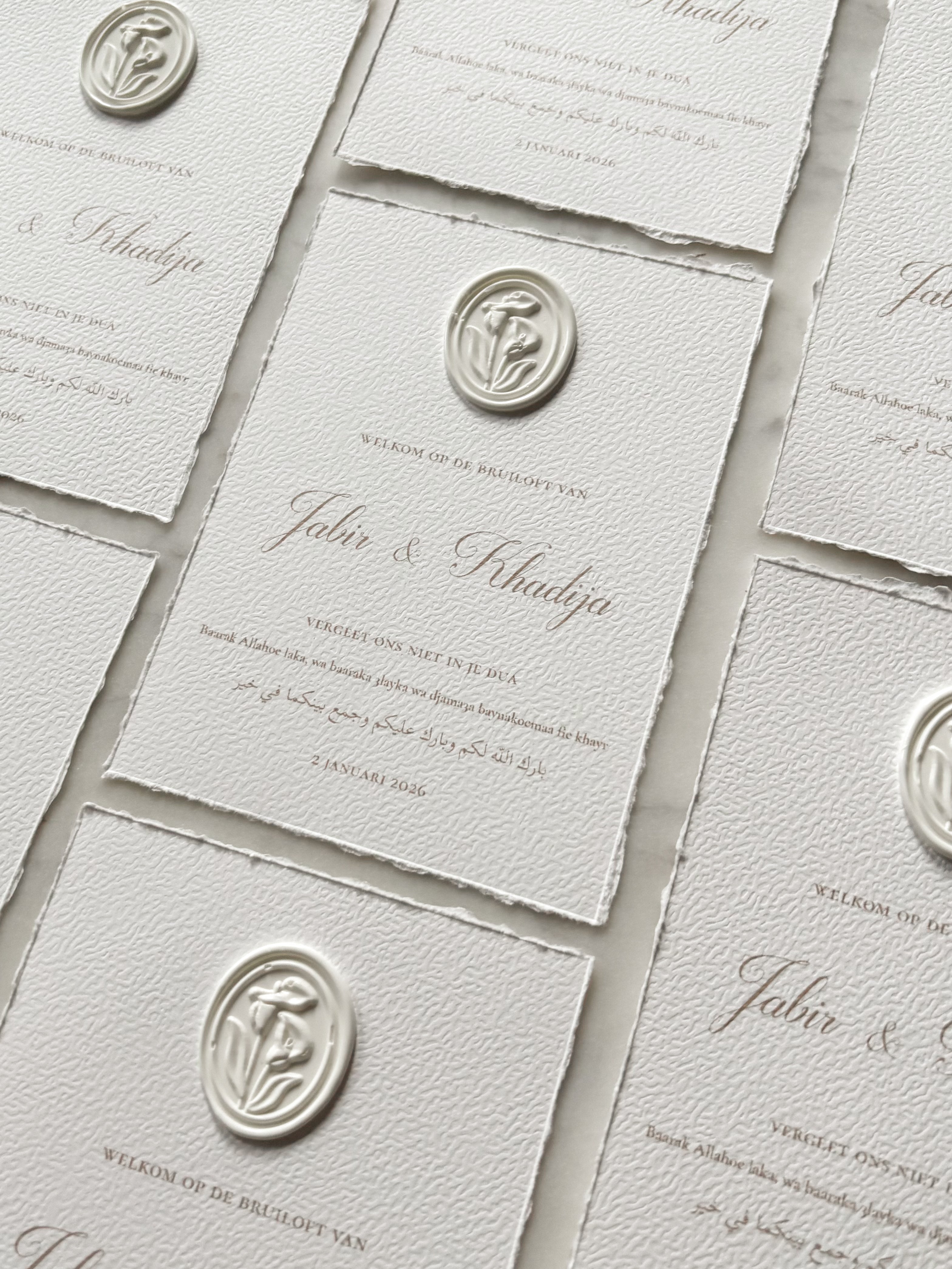 Table card - Calla