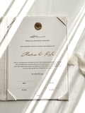 Nikkah certificate - linen portfolio