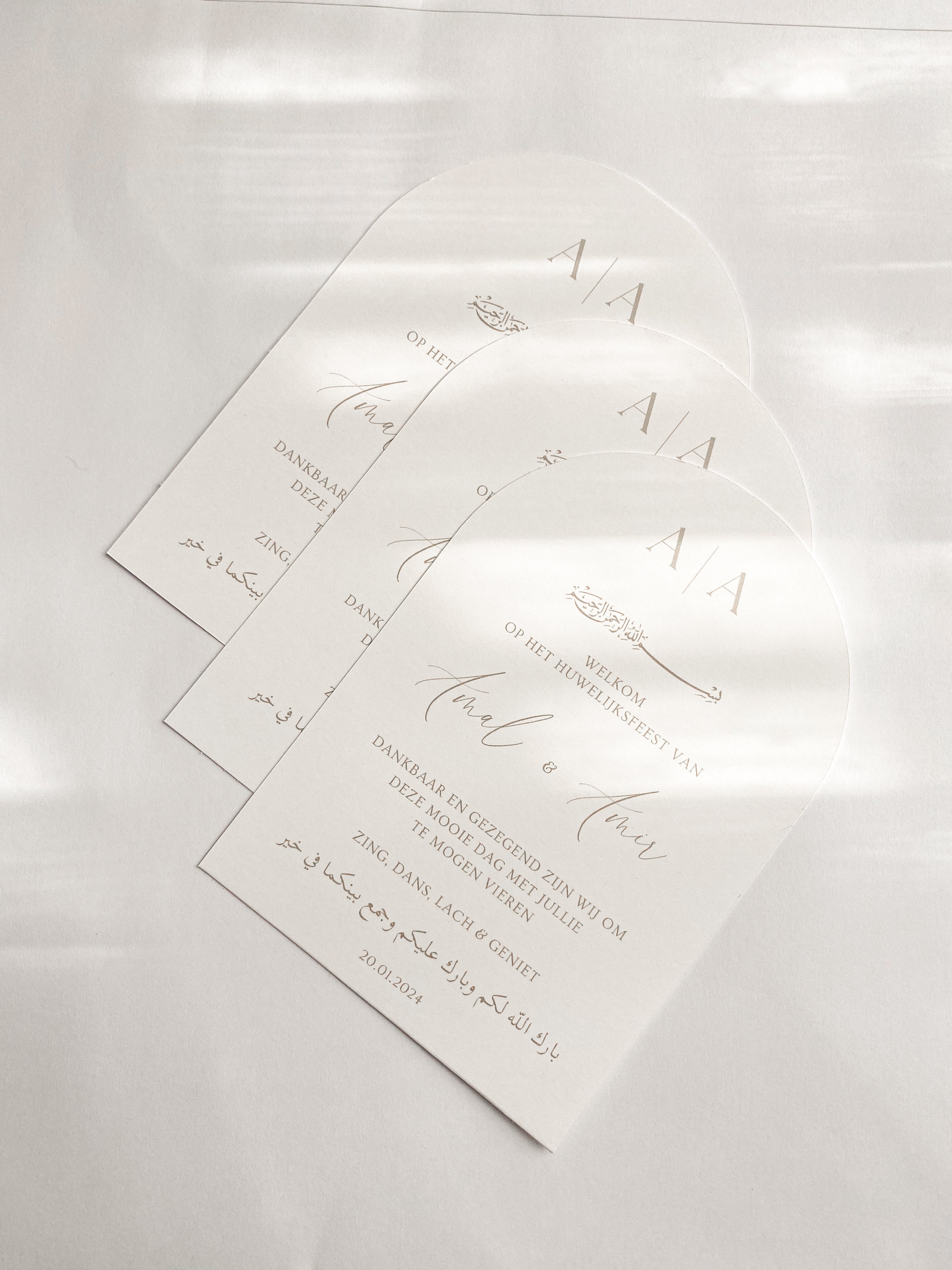 Table card - Amal