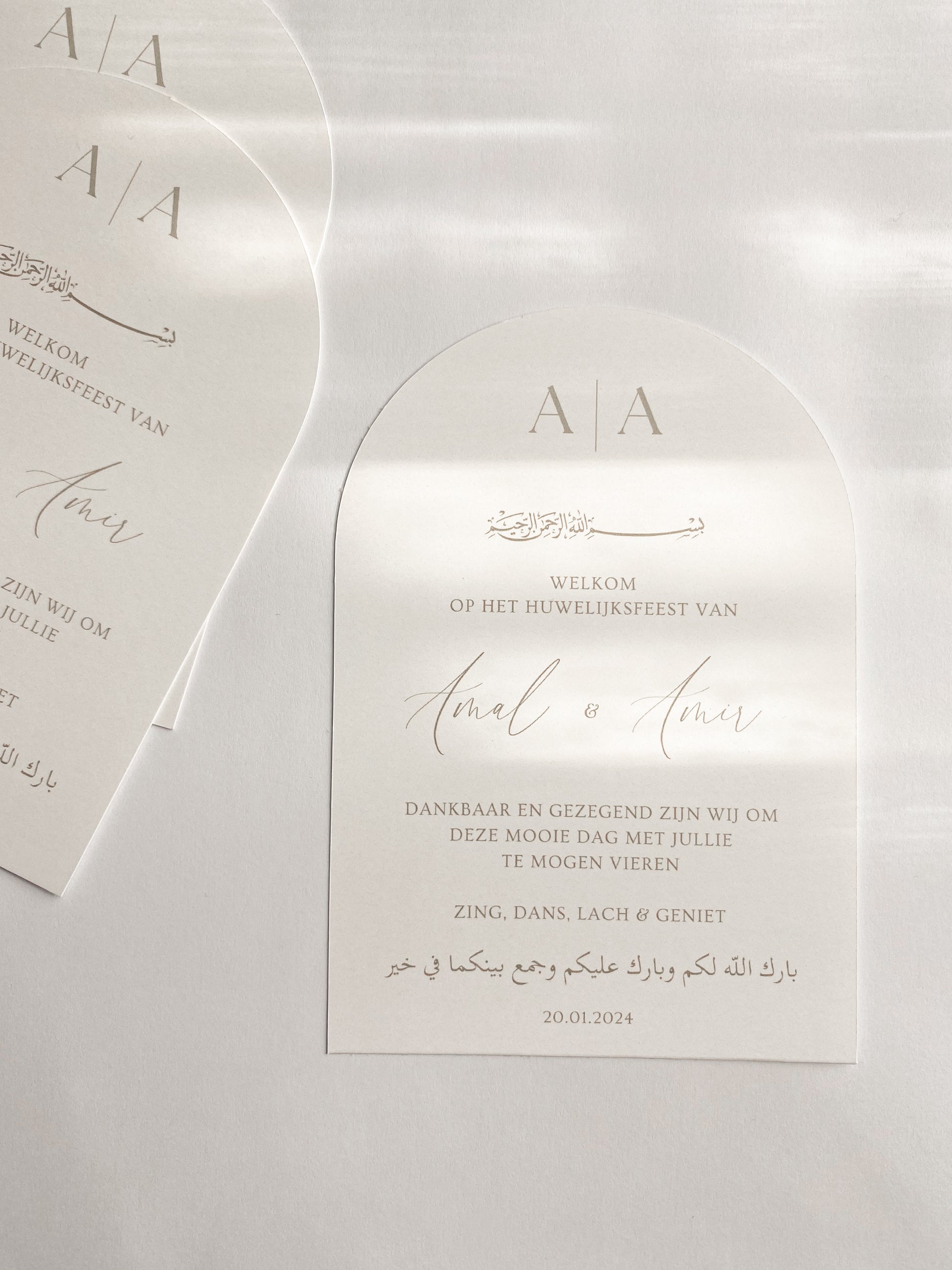 Table card - Amal