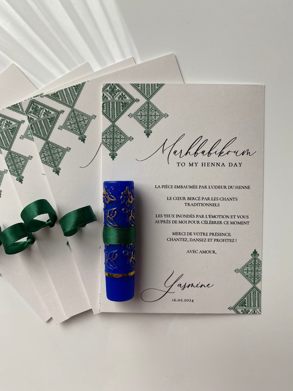 Carte au henné - Najlae