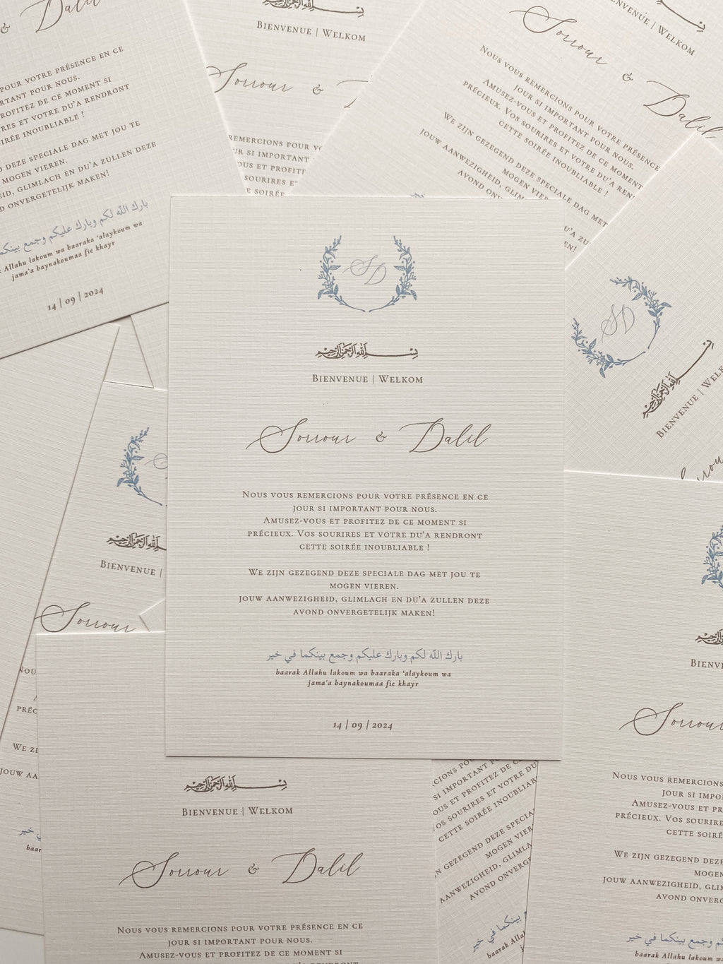Table card - Sorrour