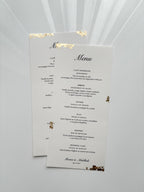Menu card - La Traditionelle