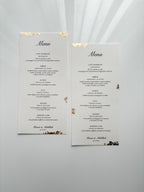 Menu card - La Traditionelle