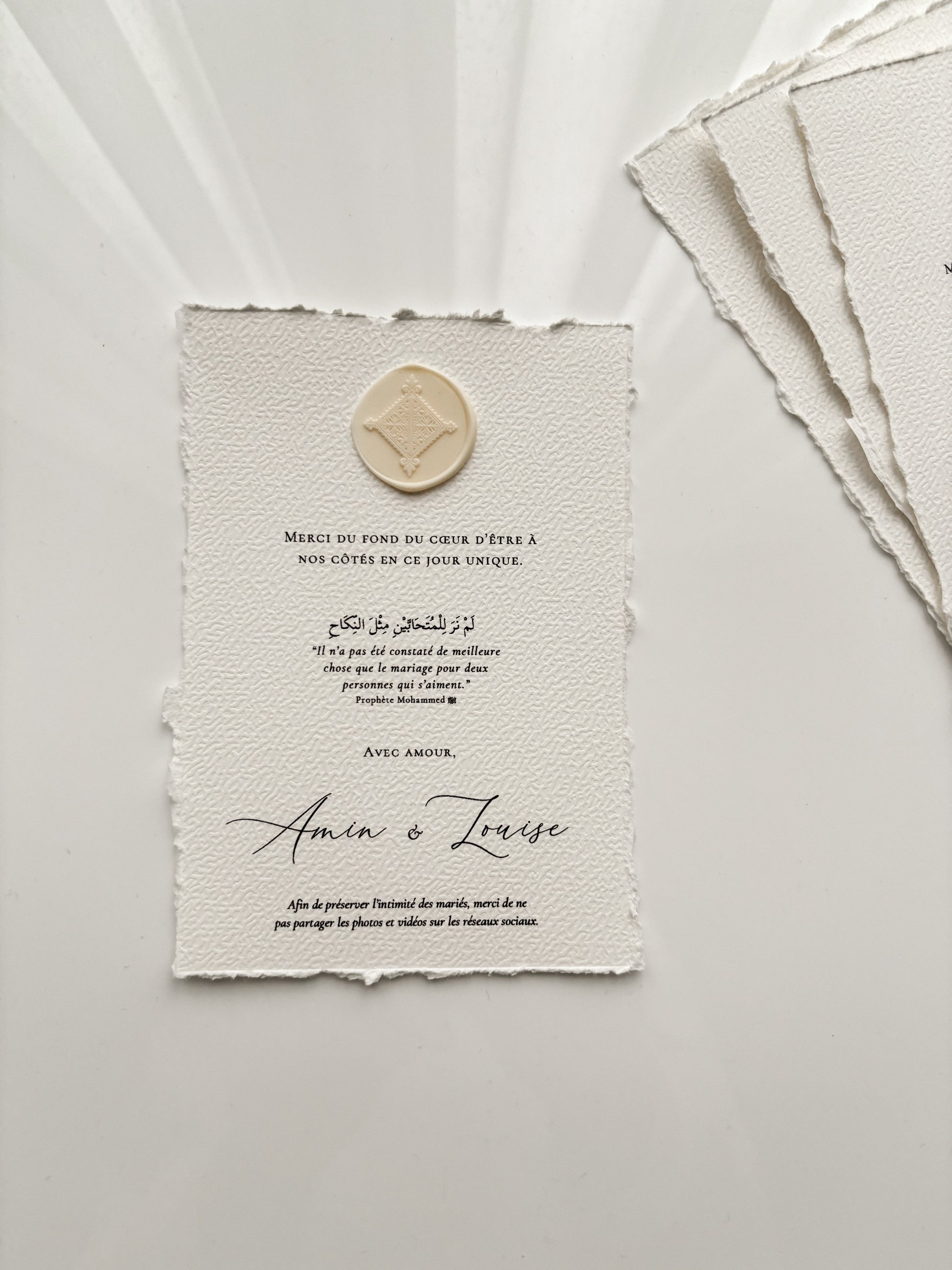 Table card - Louise