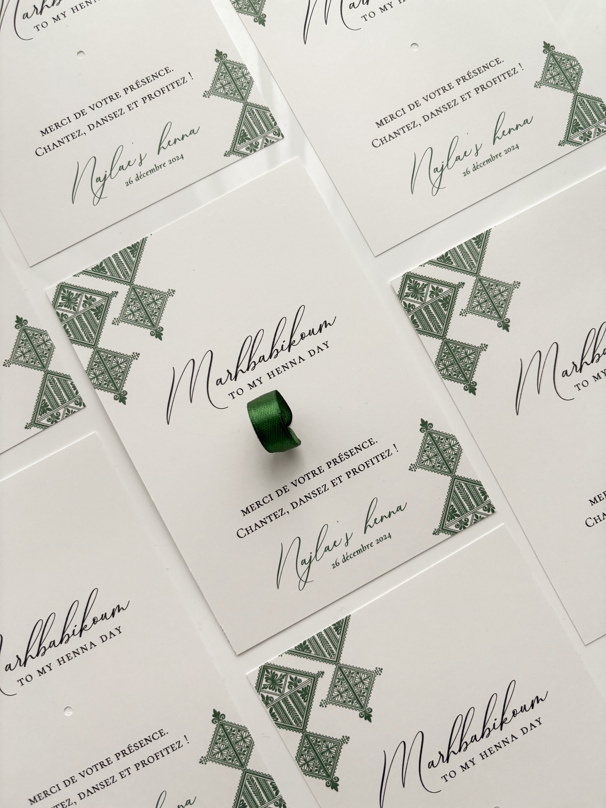 Henna card - Najla