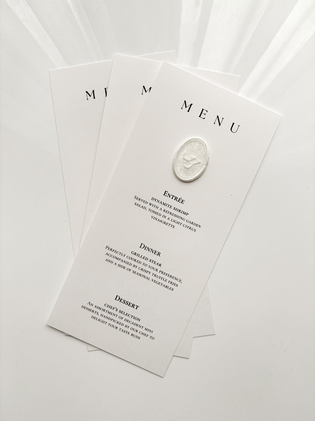 Carte de menu - Bayda