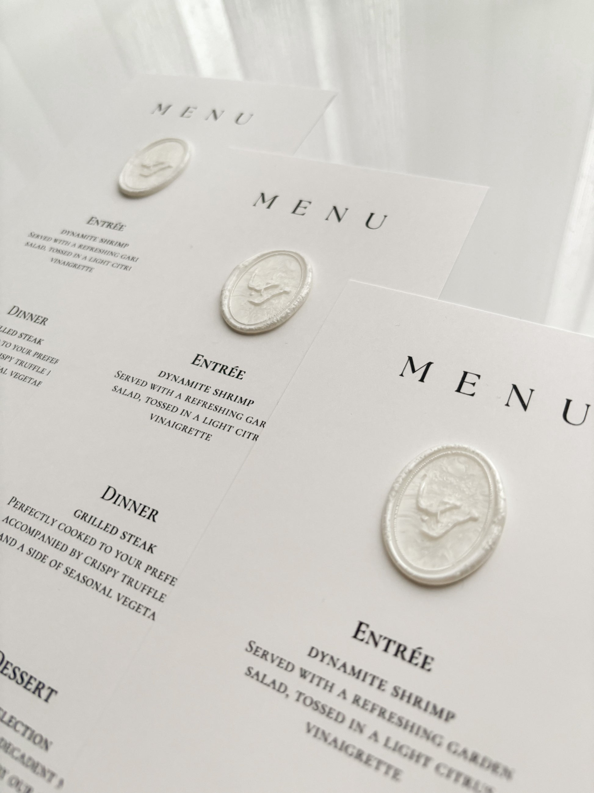 Menu card - Bayda