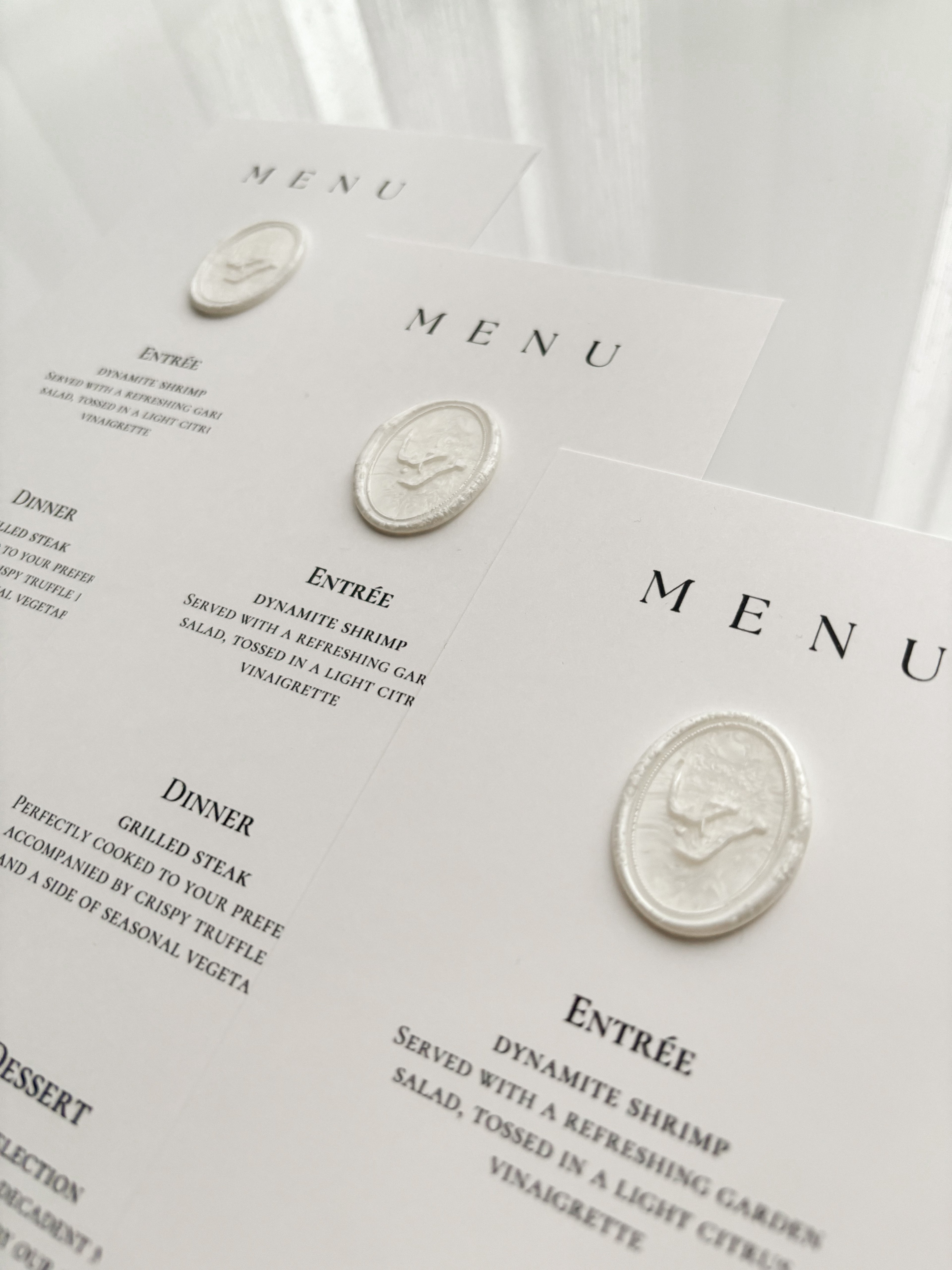 Menu card - Bayda