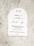 Table card - Aya