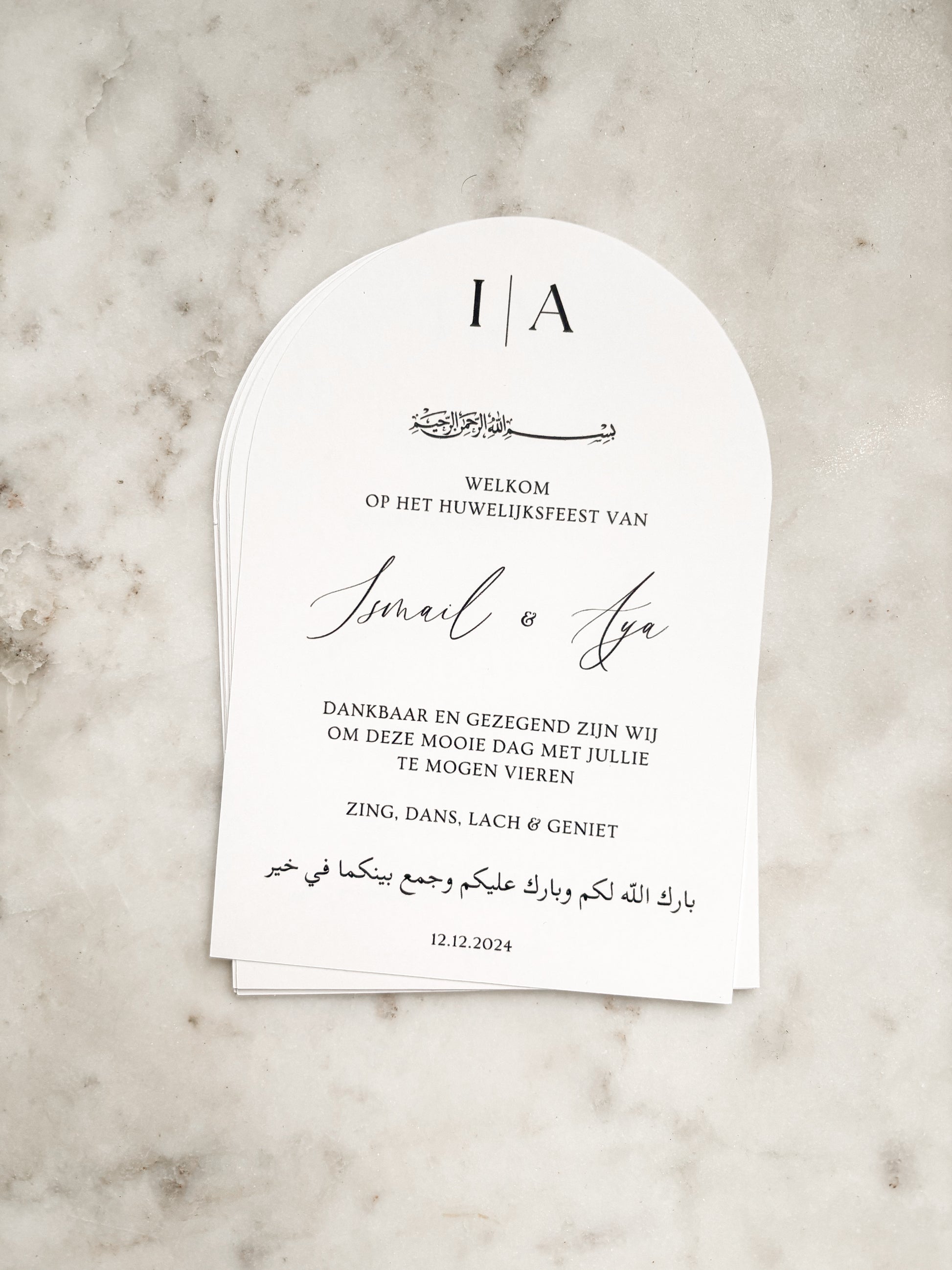 Table card - Aya