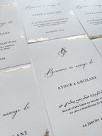 Table card - Ghizlane