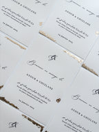 Table card - Ghizlane