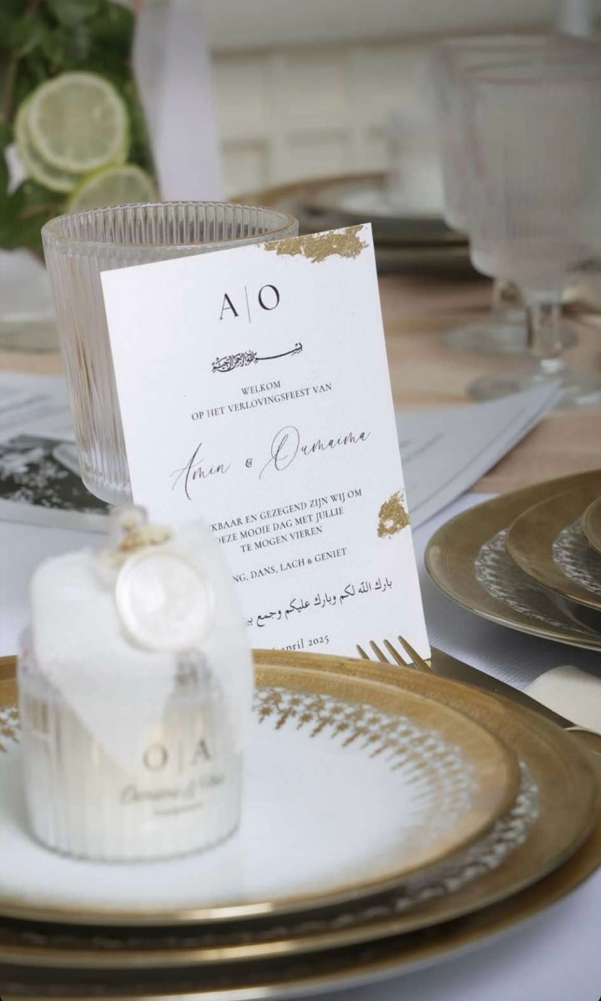 Table card - Oumaima