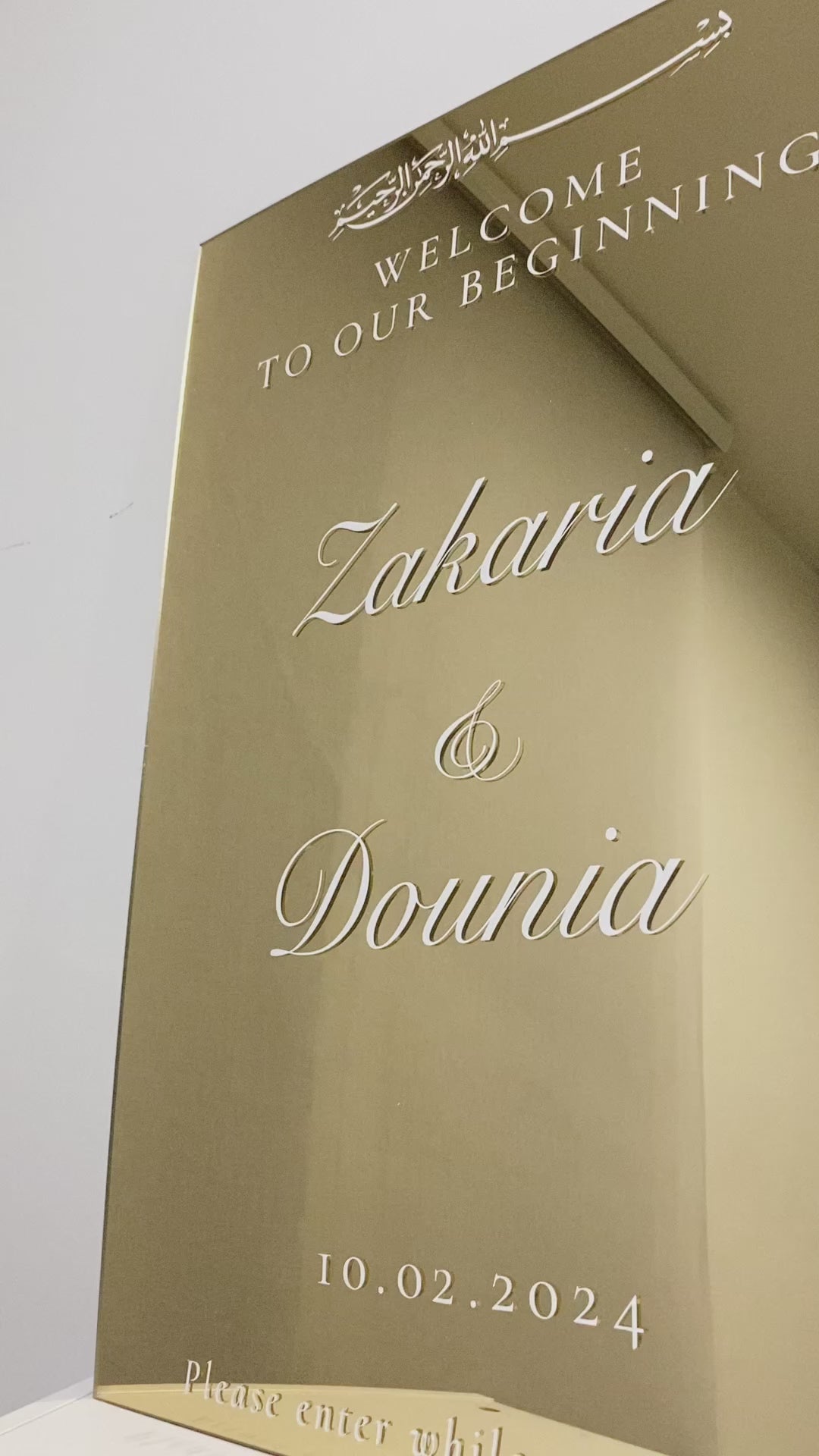 Welcome sign - Dania