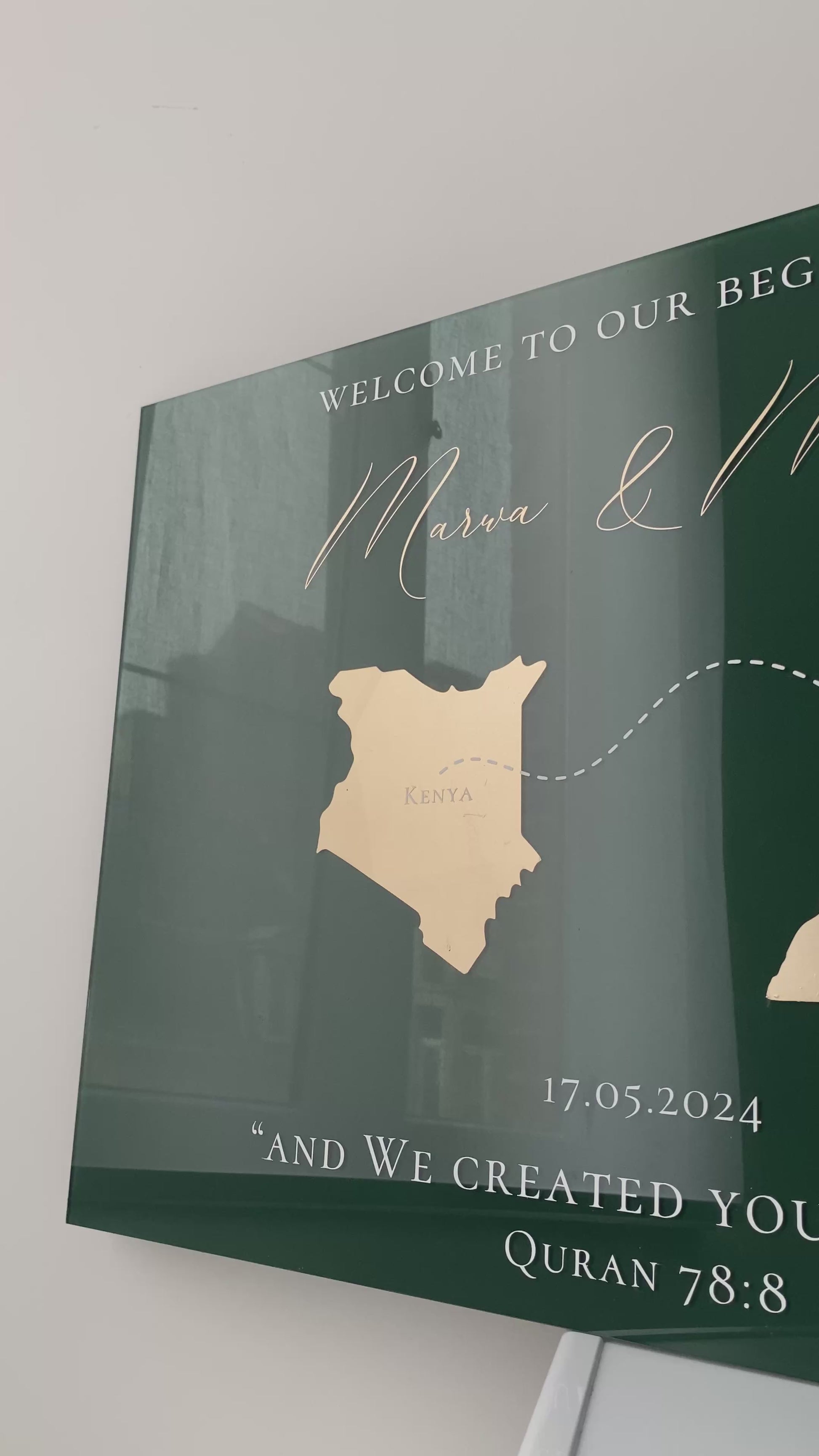 Welcome sign - Marwa