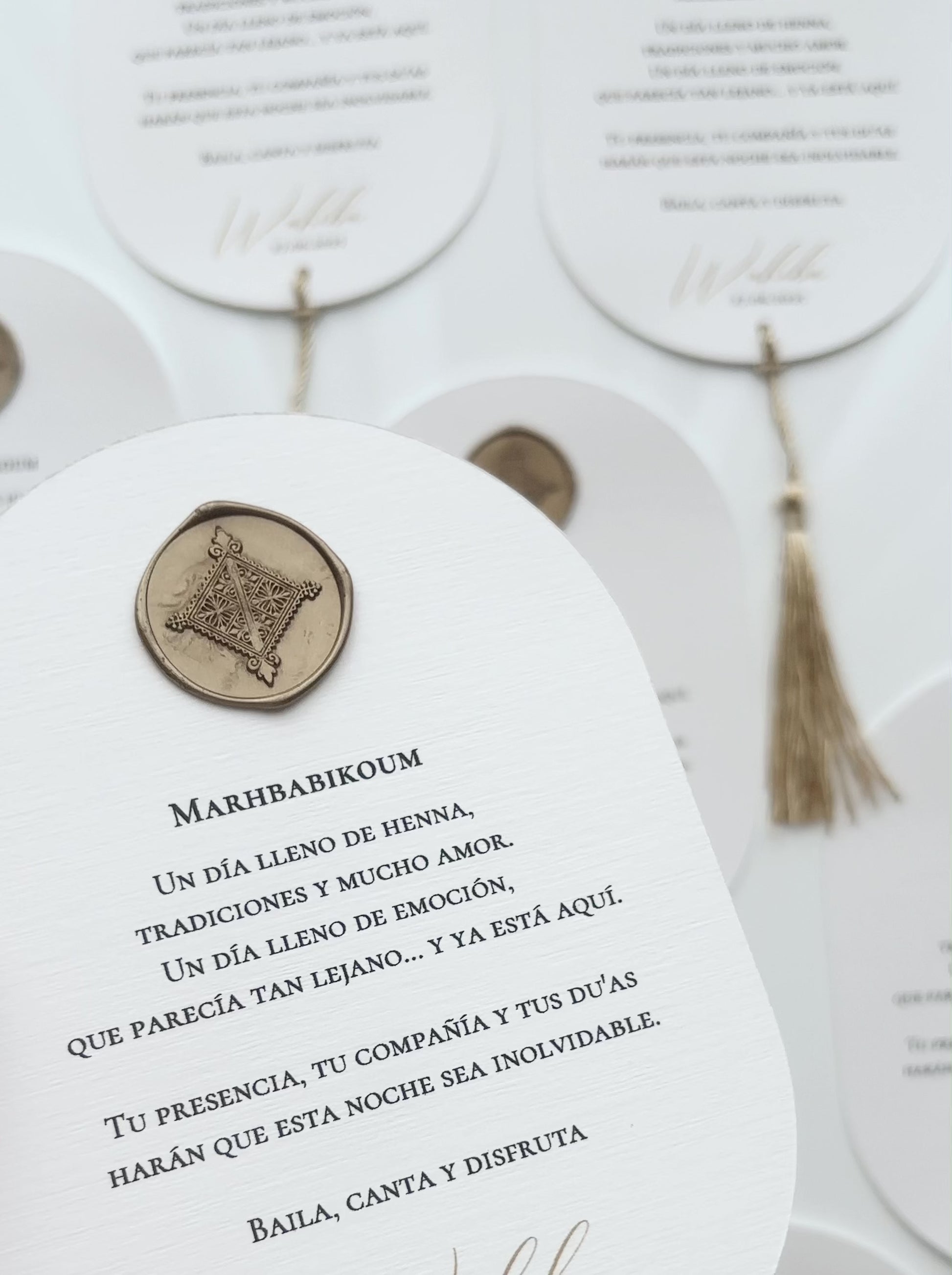 Henna card - Wahiba